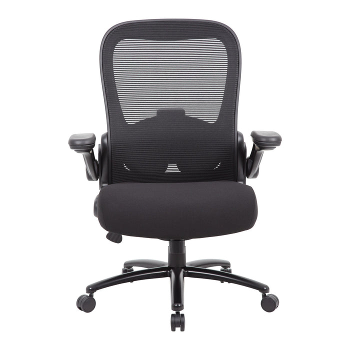 Boss Heavy Duty Flip Arm Mesh Task Chair