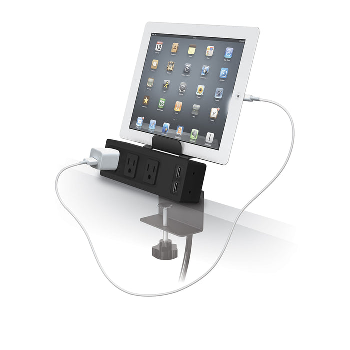MooreCo Clamp Mount Outlet & USB Charger