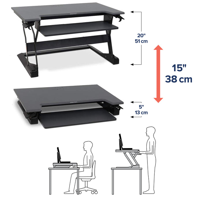 Ergotron WorkFit-TL, Standing Desk Workstation