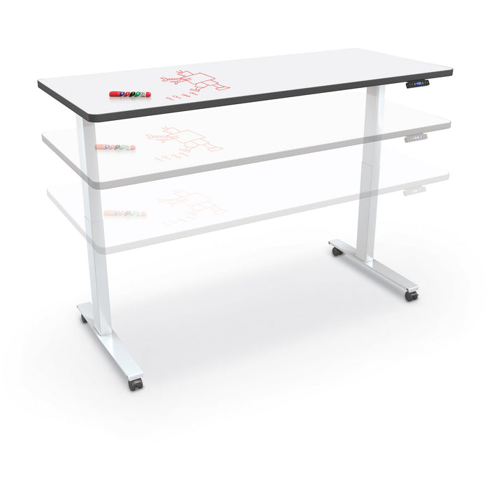 MooreCo Elate Electric Height Adjustable Desk (2-LEG)