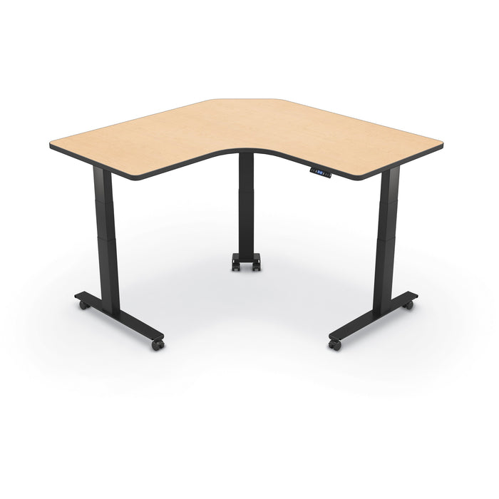 MooreCo Elate Electric Height Adjustable Desk (3-LEG Corner)
