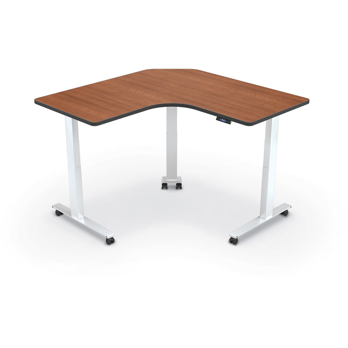 MooreCo Elate Electric Height Adjustable Desk (3-LEG Corner)