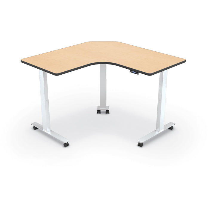 MooreCo Elate Electric Height Adjustable Desk (3-LEG Corner)