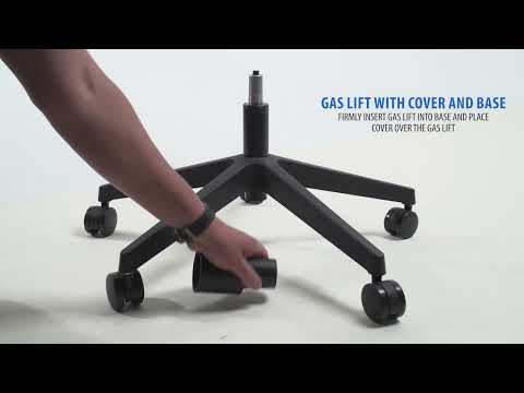 Boss Mesh Chair with Headrest and Memory Foam Seat YouTube Assembly Video