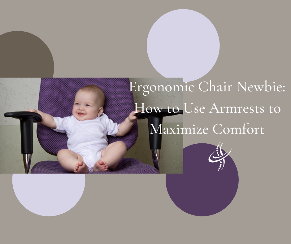 Ergonomic Chair Newbie: How to Use Armrests to Maximize Comfort