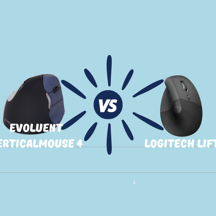 Ergonomic Mice Compared: Evoluent VerticalMouse vs. Logitech Lift – Which Is Right for You?