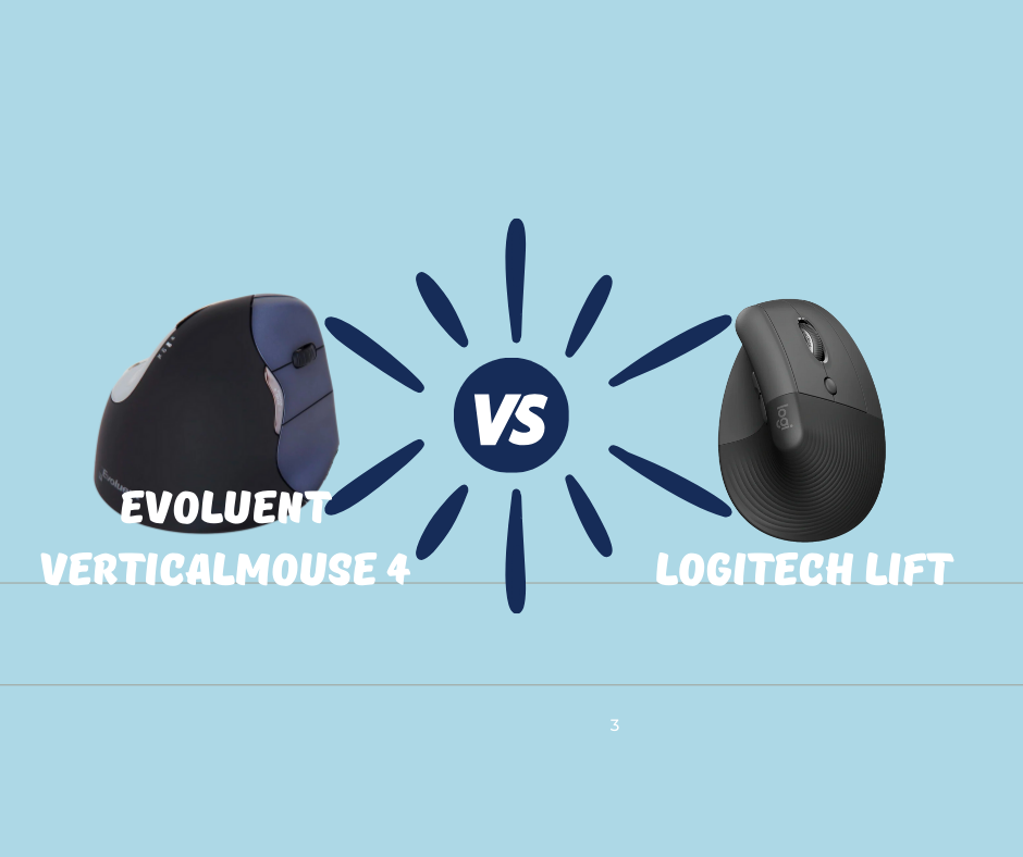 Ergonomic Mice Compared: Evoluent VerticalMouse vs. Logitech Lift – Which Is Right for You?