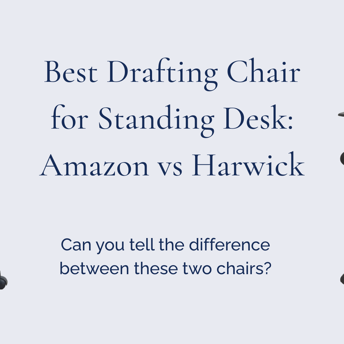 Best Drafting Chair for Standing Desk: Amazon vs Harwick