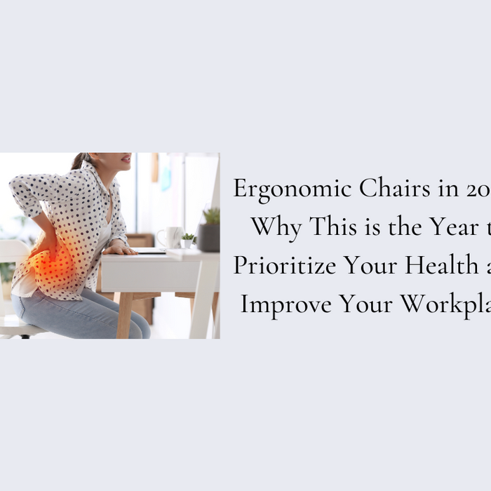 Ergonomic Chairs in 2024: Why This is the Year to Prioritize Your Health and Improve Your Workplace