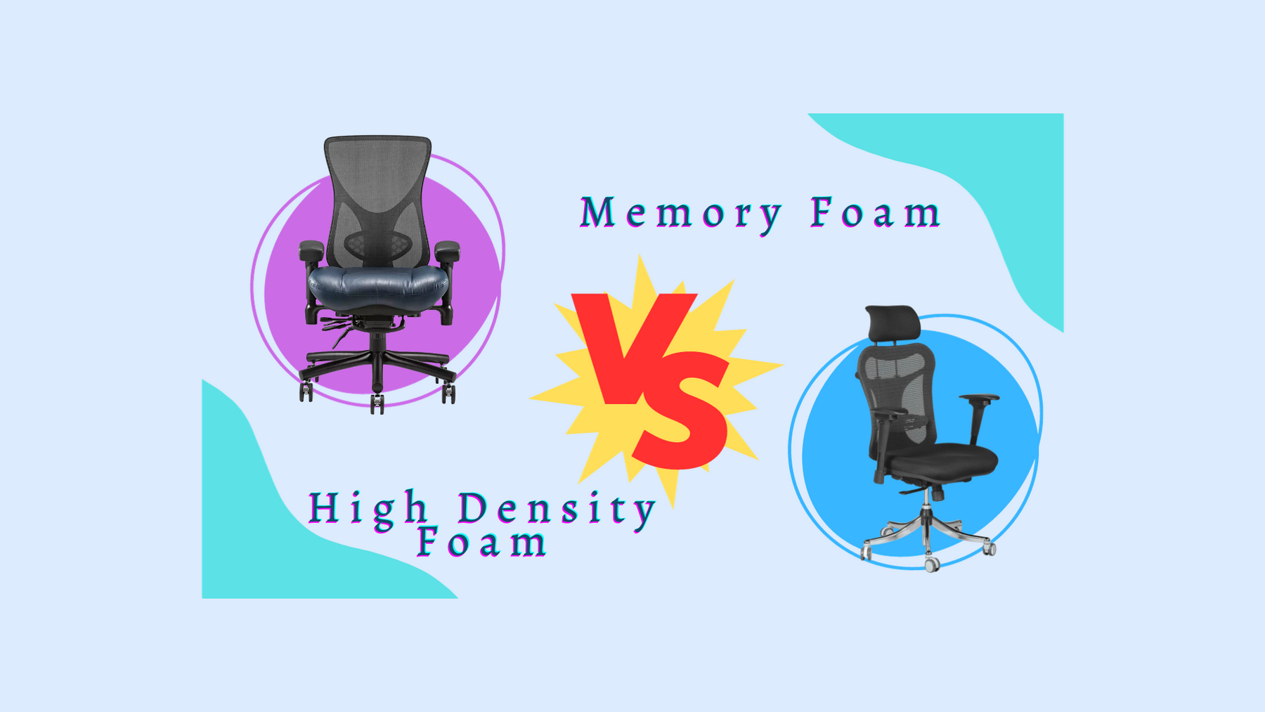 Memory Foam vs. High-Density Foam Ergonomic Chair Padding: The Ultimate Comfort Battle