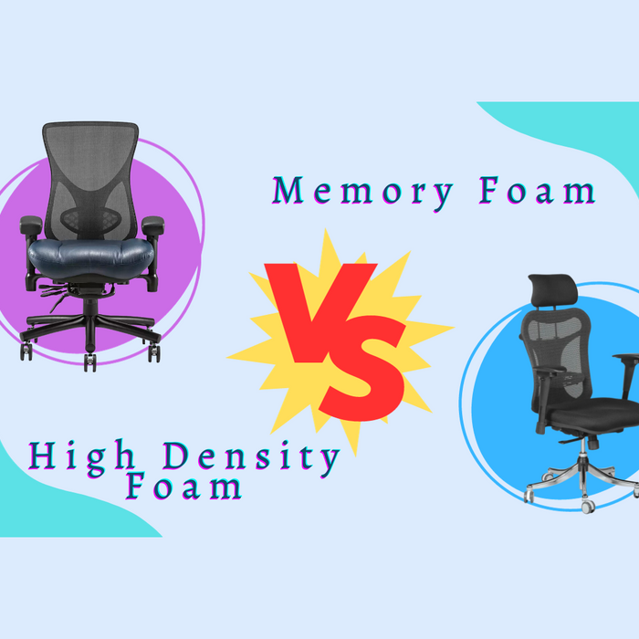 Memory Foam vs. High-Density Foam Ergonomic Chair Padding: The Ultimate Comfort Battle