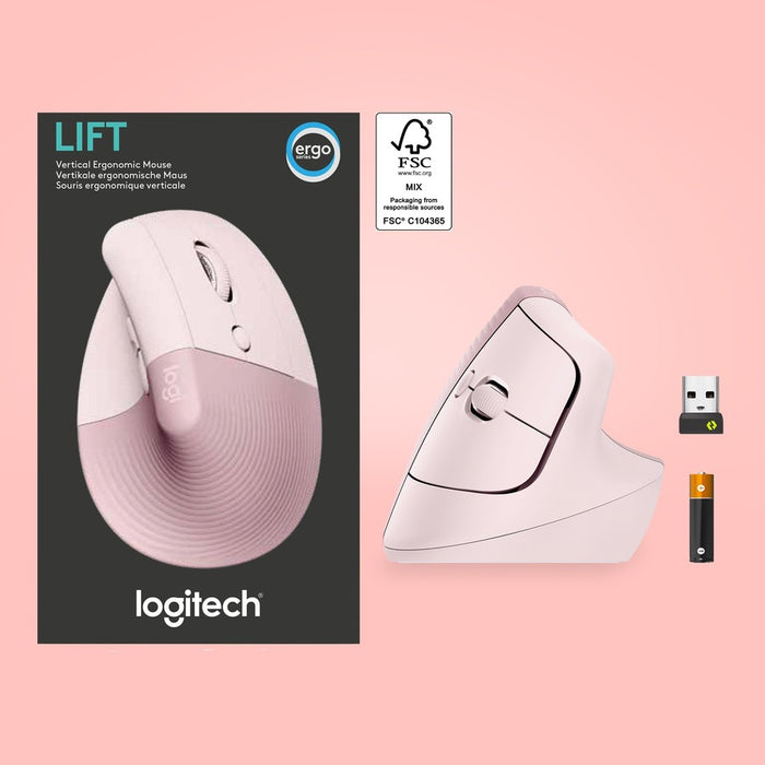 Logitech Lift Vertical Ergonomic Mouse