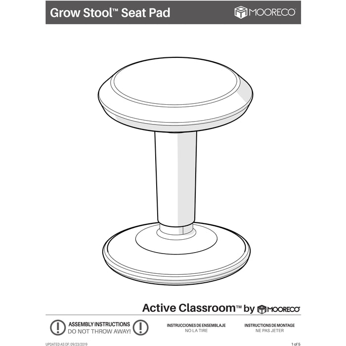 MooreCo Hierarchy Grow Stool SEAT PAD