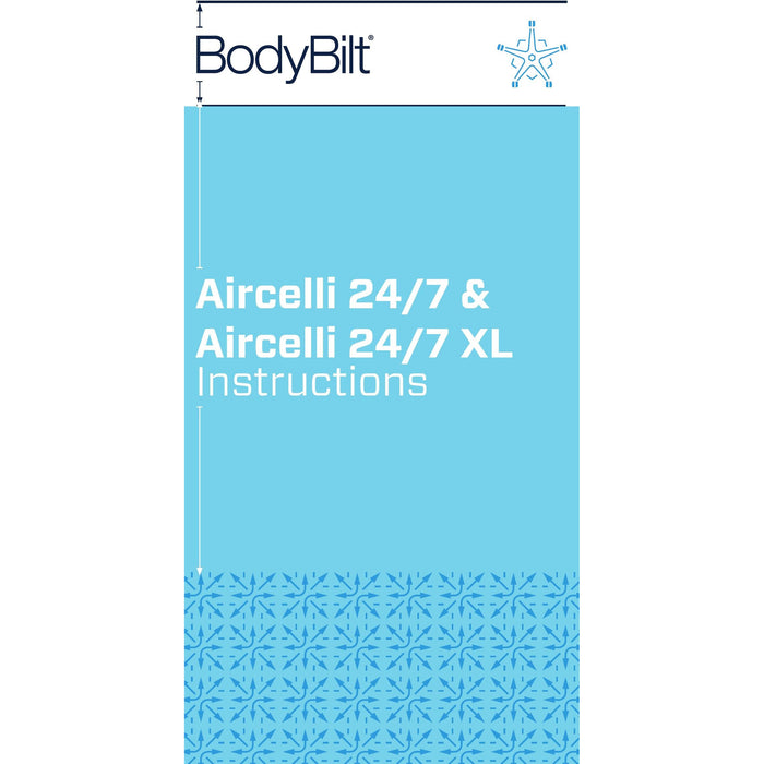 Aircelli 24/7 instructions sheet