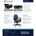 BodyBilt Classic 700 Mid-Back Task Chair picture of features