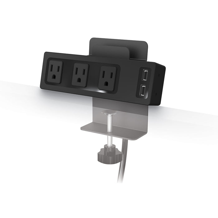 MooreCo Clamp Mount Outlet & USB Charger