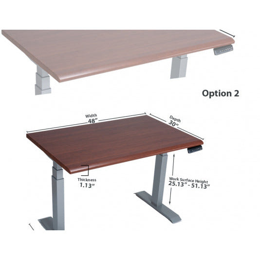 BodyBilt® Height-Adjustable Table – Series 2 Measurements